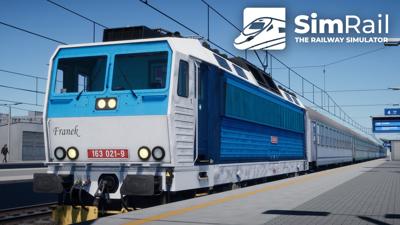 SimRail - The Railway Simulator | With Škoda ČD 163 | From Warszawa Wschodnia To Katowice