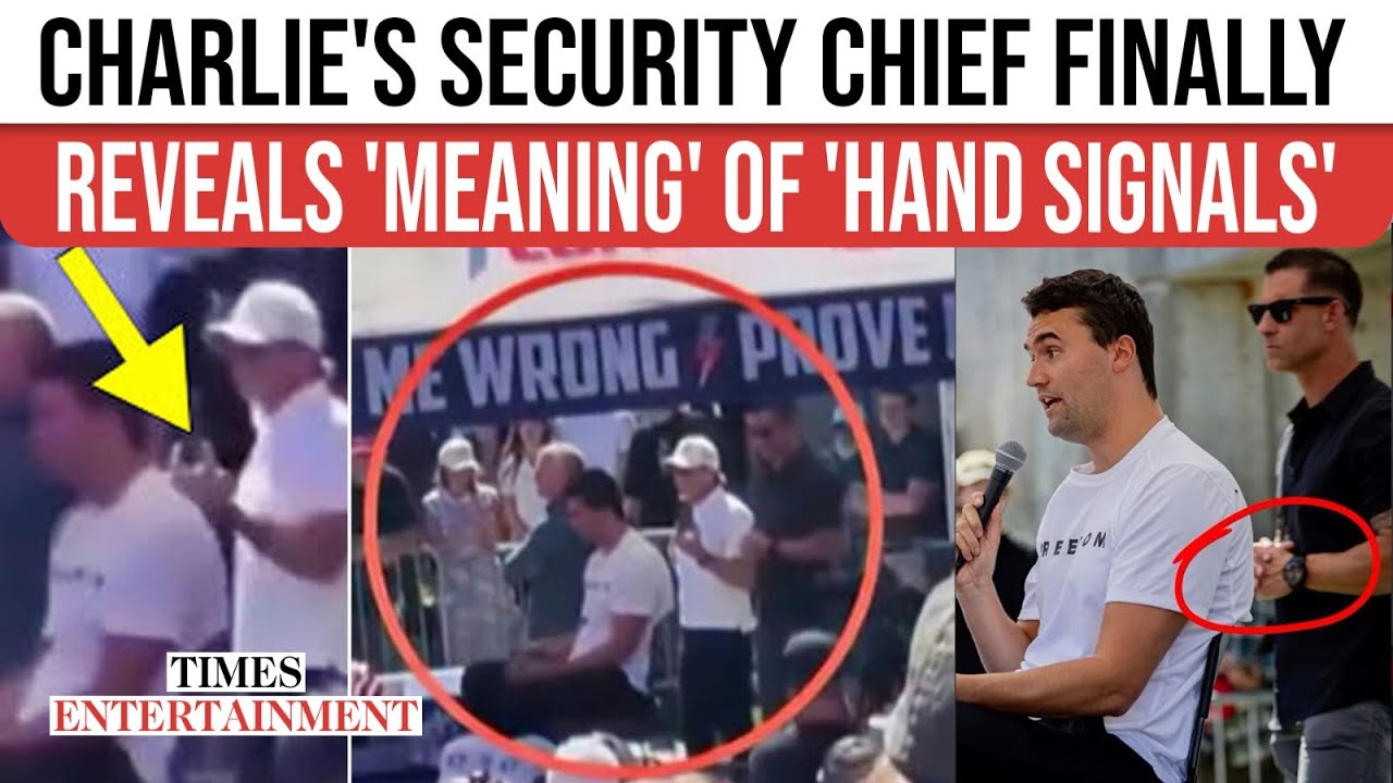 Charlie Kirk's Security Chief CHOKES UP; Brian Harpole SLAMS 'HAND SIGNALS' Conspiracy Theories