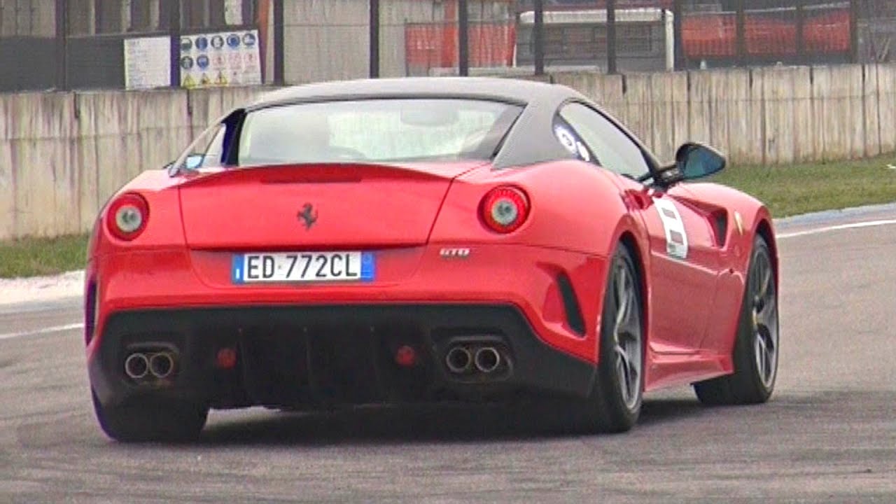 Ferrari 599 GTO Godly V12 Engine Sound! Turn Up Your Speakers!