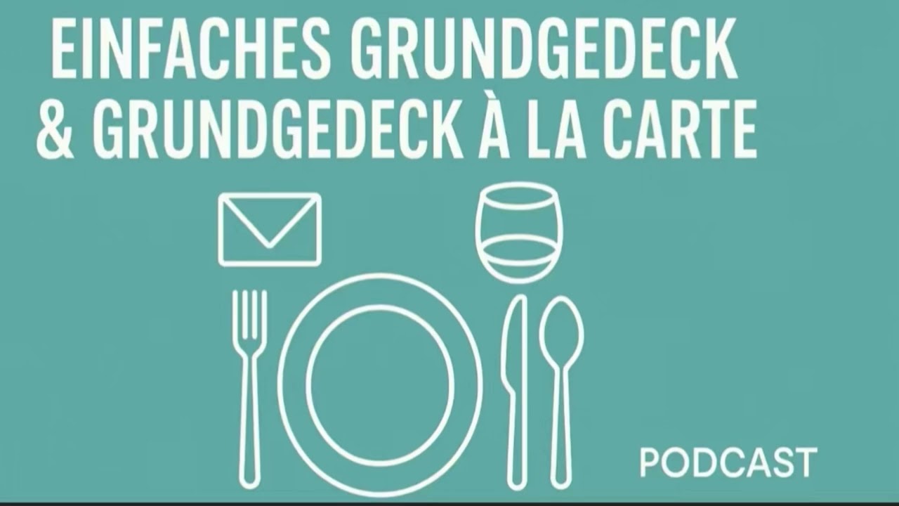 Einfaches Grundgedeck & à la Carte erklärt | Deutsch für Gastronomie mit Gastrolingo