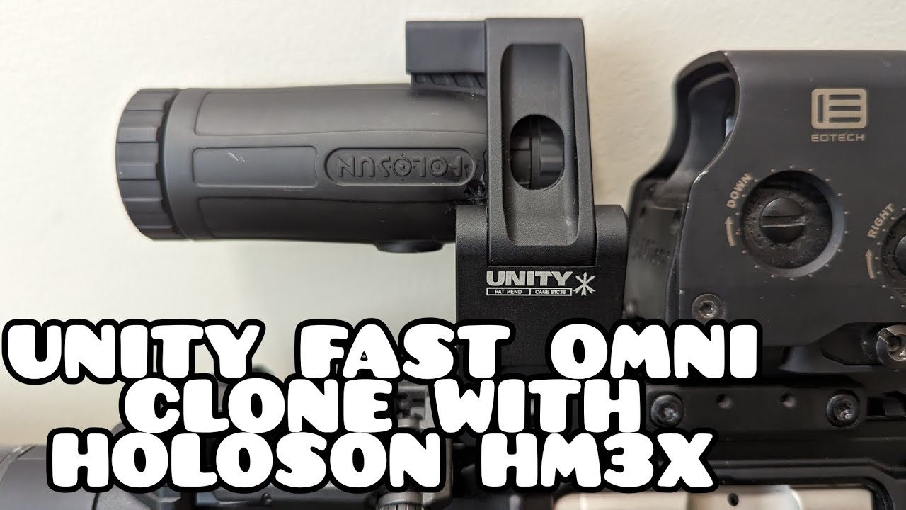 Unity Fast FTC OmnI Chinese Clone with Holoson HM3X Magnifier review
