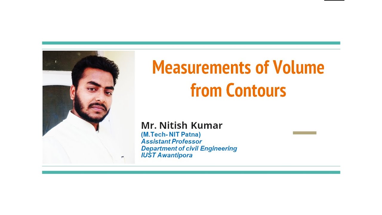Measurements of Volume from Contours