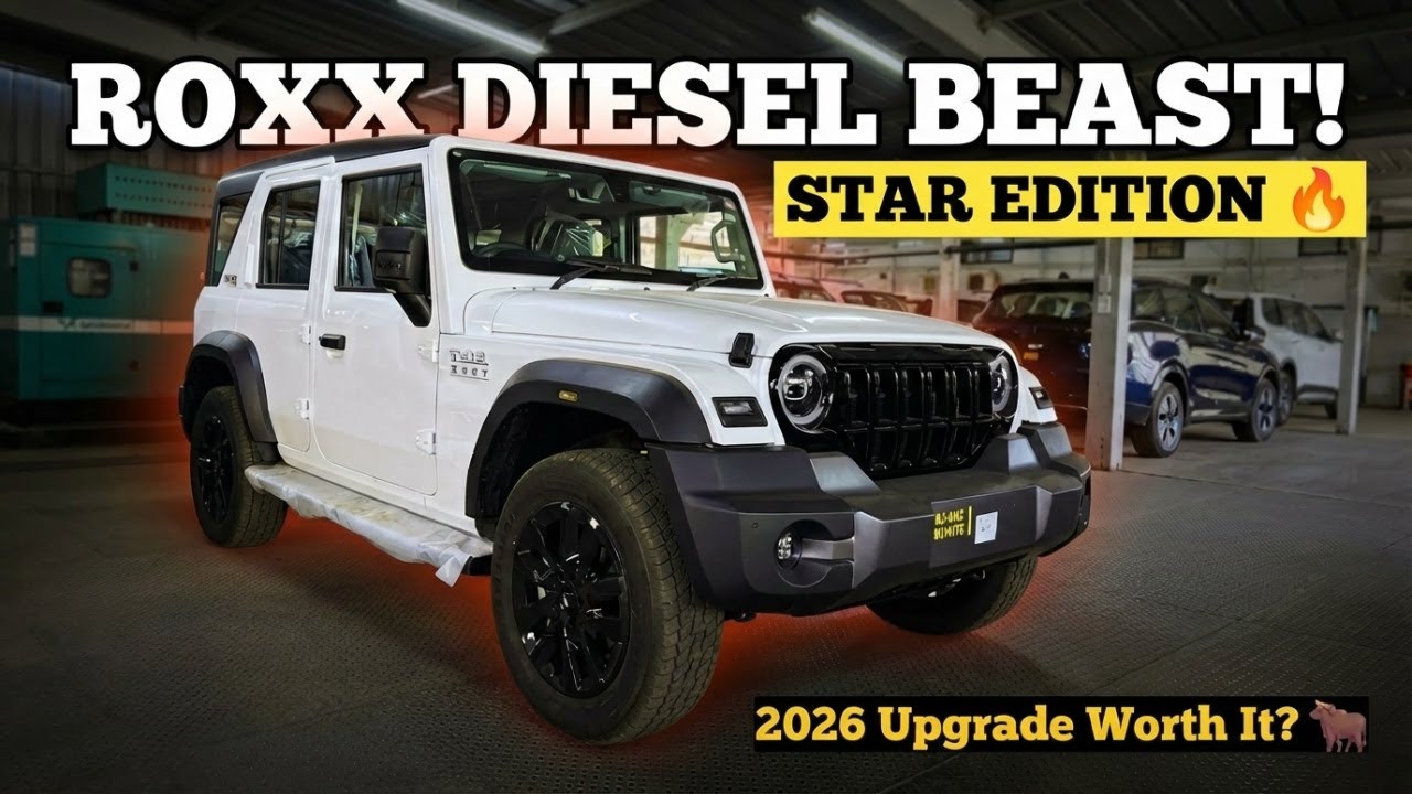 Mahindra Thar Roxx Star Edition Diesel MT 2026 Review | Worth Buying? 🔥