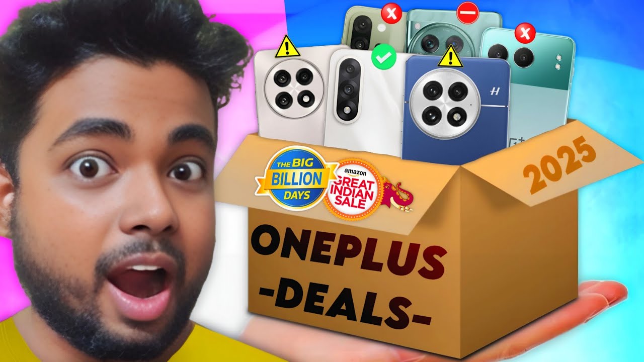 Все предложения Oneplus на ОБНАРОДОВАННОЙ распродаже Flipkart BBD и GIF-анимации Amazon 2025!