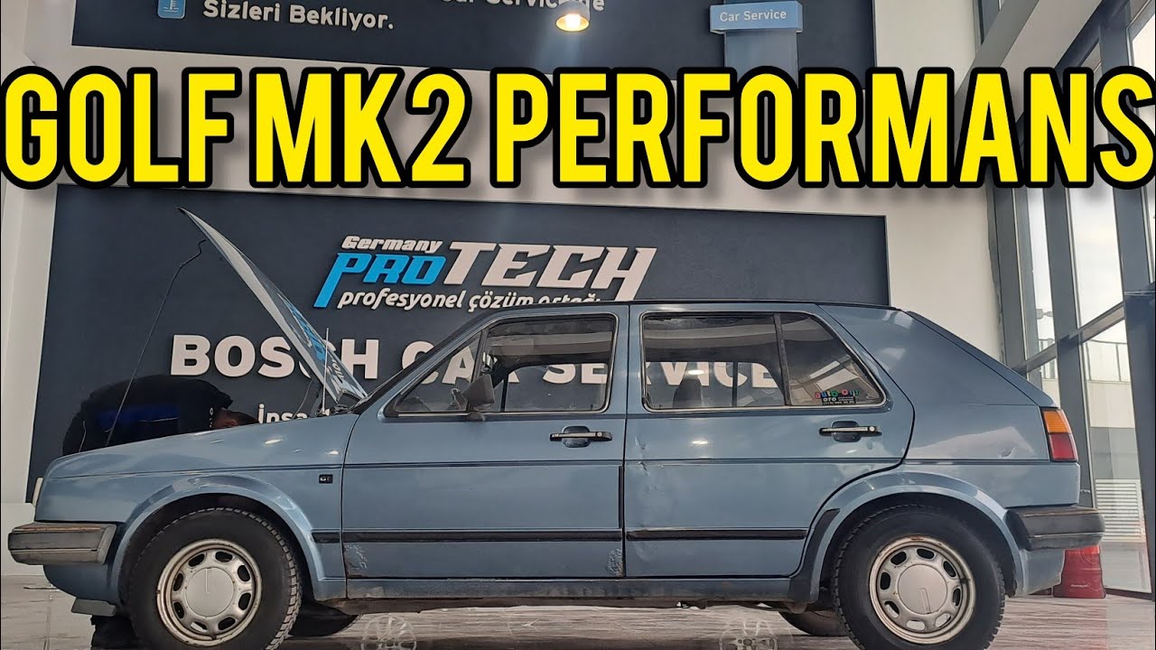 86 model otomatik Golf 2 otoban deneme!!!!