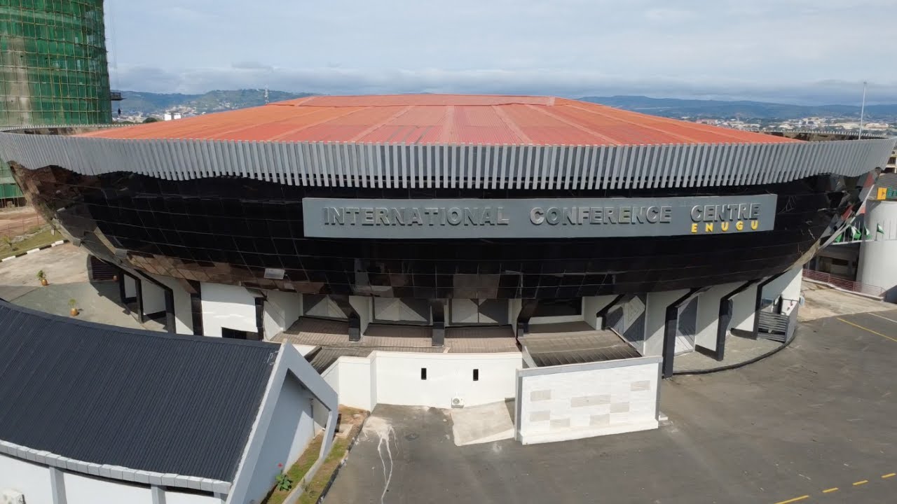 Drone View of International Conference Center (ICC) Enugu