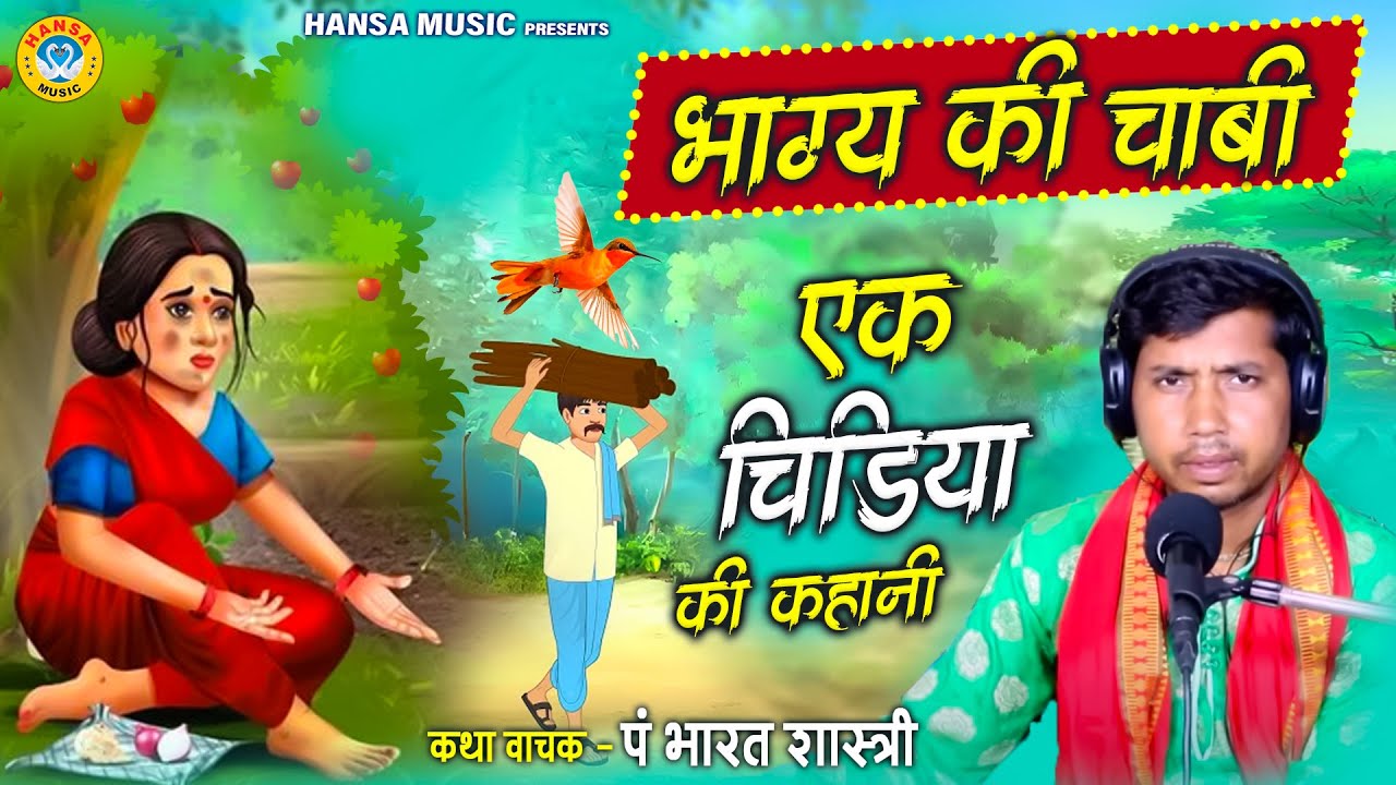 भाग्य की चाबी : एक चिडिया की ज्ञानवर्धक कहानी | सच्ची कहानी | Pandit Bharat Shastri ||