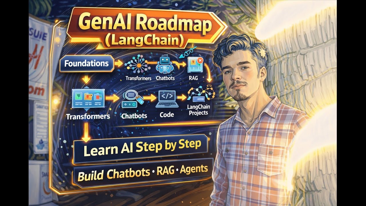 GenAI Roadmap with LangChain | Full Step-by-Step Guide (2026)