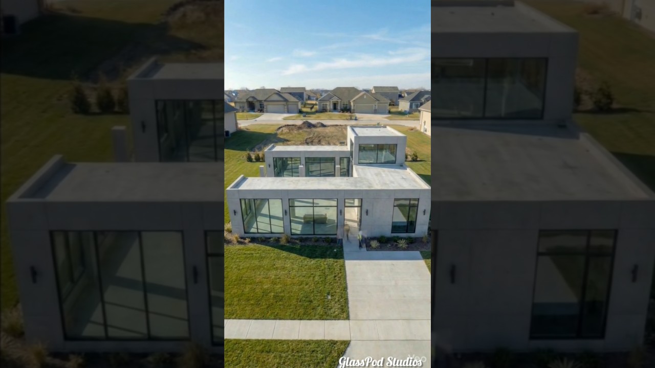 From Empty Land to Modern Concrete Villa | Cinematic Construction Time-Lapse