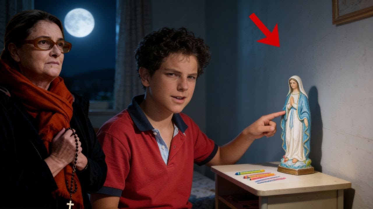 Mio figlio Carlo mi ha detto: “Lei mi visita ogni notte” e poi mi ha mostrato un disegno della Vergi