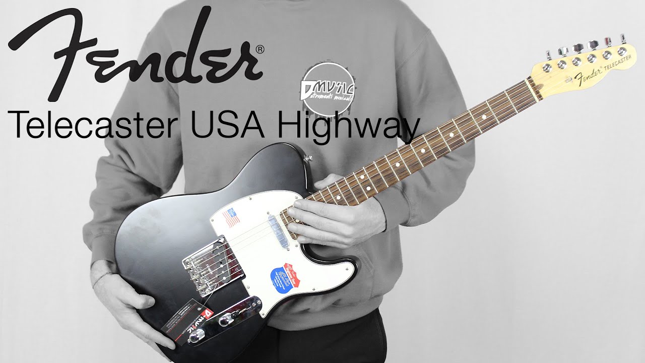 Fender Telecaster USA Highway - D-Music Store Guitar Test (con Hughes & Kettner GrandMaiester 36)