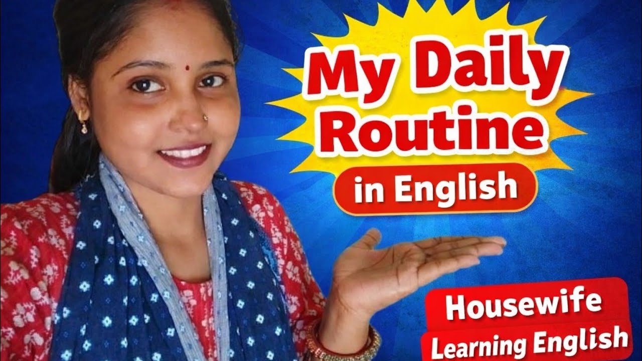My Daily Routine With My Baby |English Speaking Practice |Simple English For Beginners 