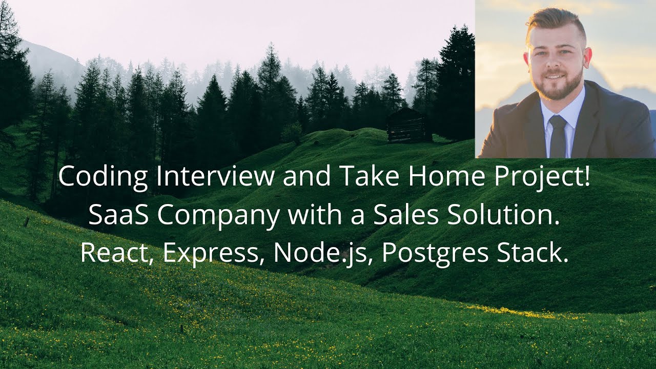 Coding Interview Experience And Take Home Project with A Sales Focused SaaS company.
