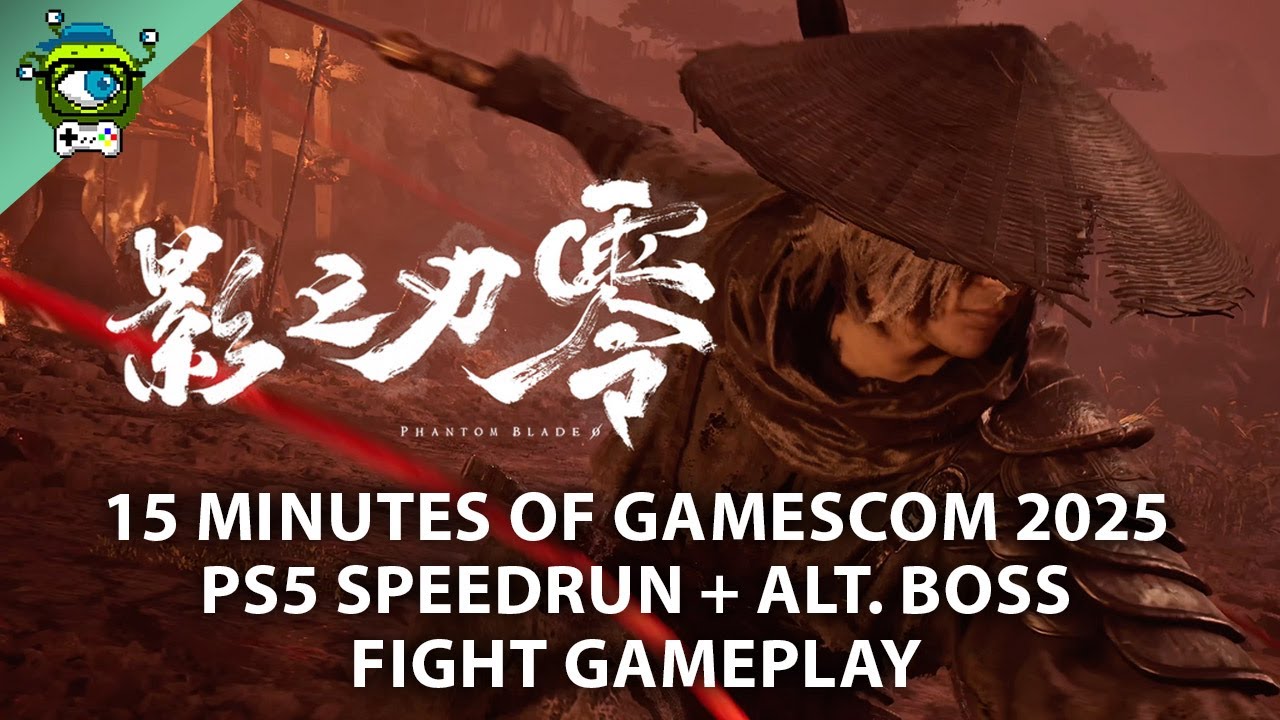 Phantom Blade Zero | Gamescom 2025 PS5 Demo Speedrun Gameplay + Alternative Boss Fight (4K @ 60 FPS)