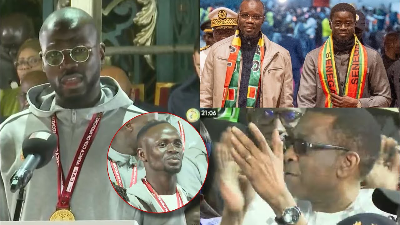 Kalidou Koubaly encense Sonko et Diomaye et Youssou Ndour applaudit fortement le discours