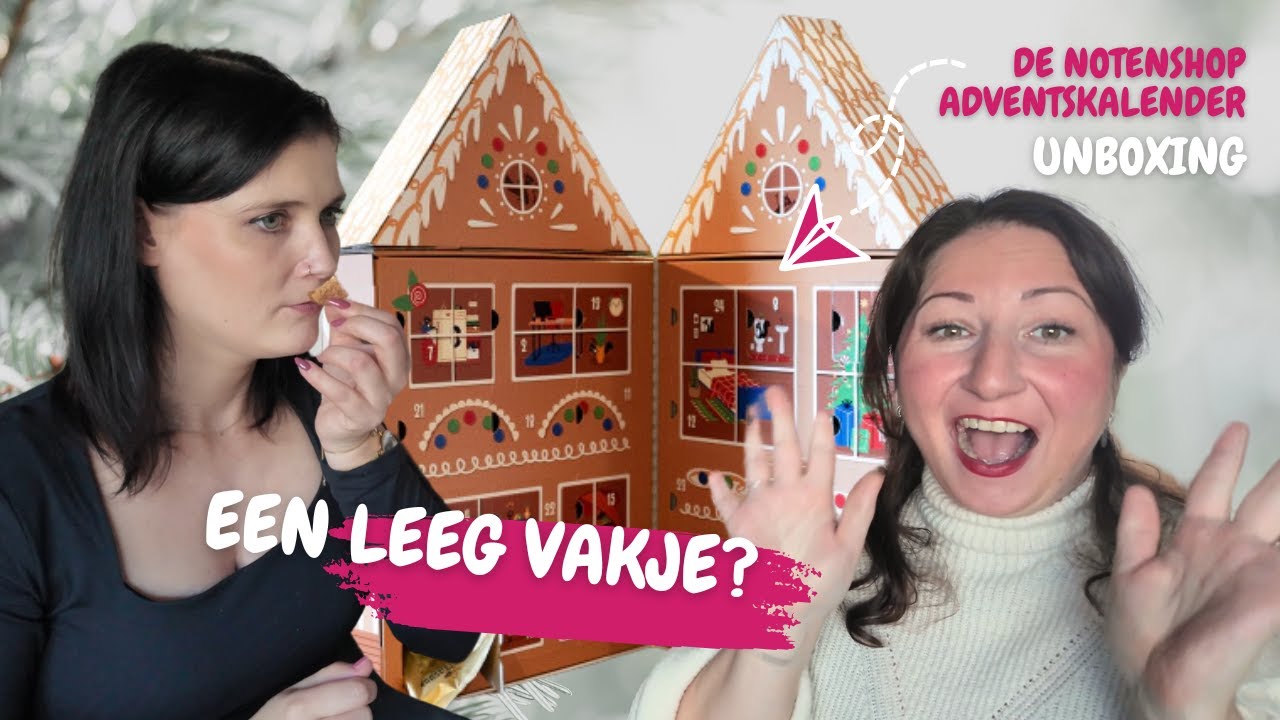 De Notenshop adventskalender unboxing - is er nou gewoon een vakje leeg? | 2024