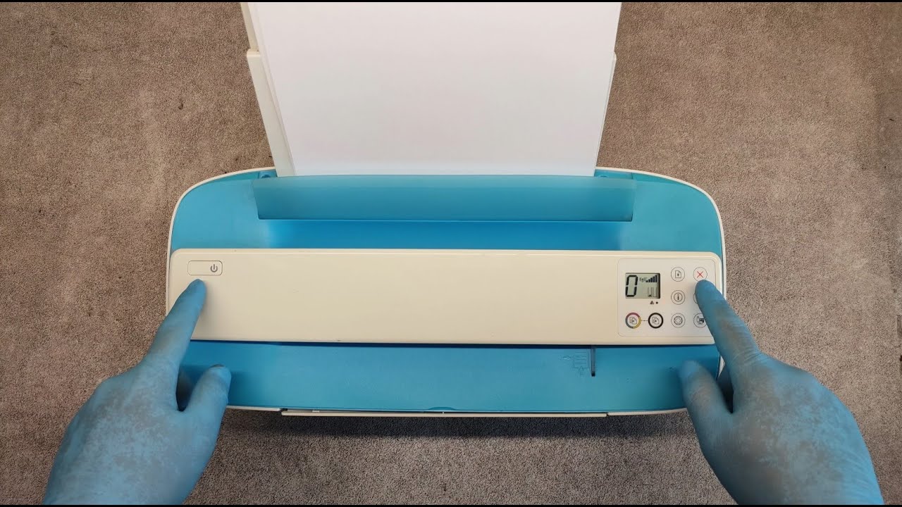 HOW TO RESET HP DESKJET 3700 SERIES ALL-IN-ONE PRINTER