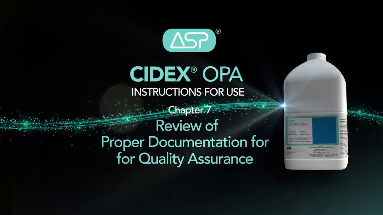 CIDEX OPA In-Service Video