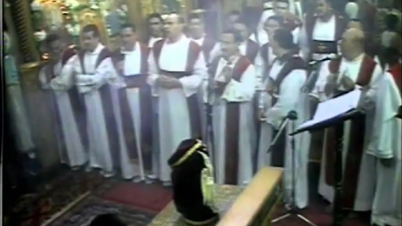 عشية تطيب جسد القديس العظيم الانبا تكلا هيمانوت بالزقازيق 😍