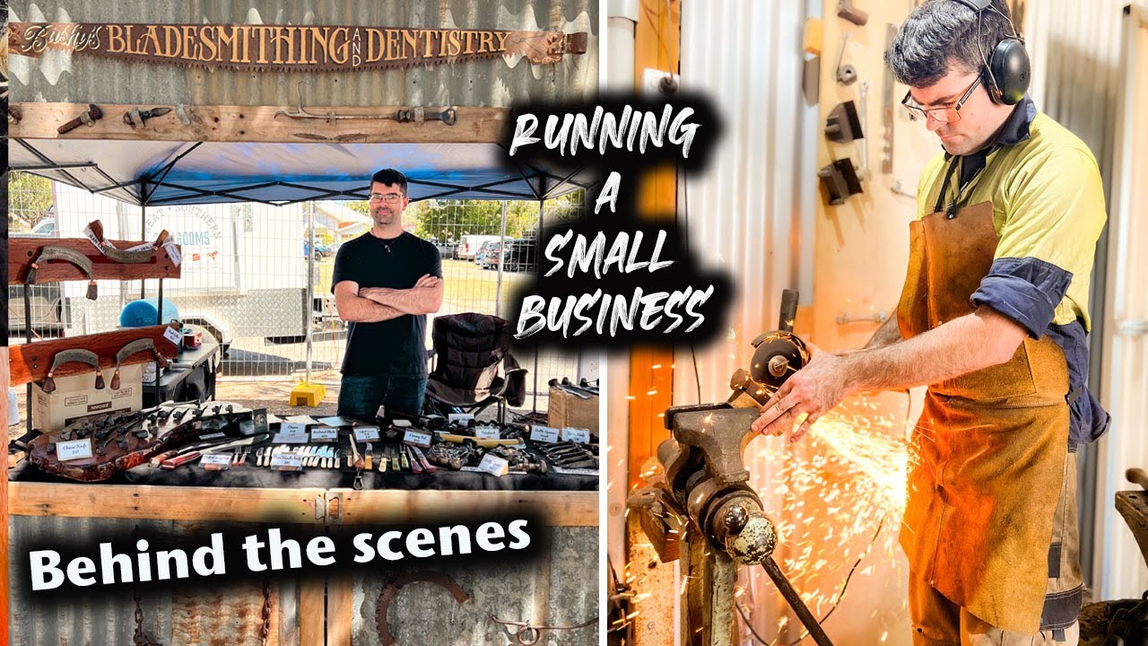 What it's really like running our own Blacksmithing business. CHILLI FESTIVAL in Willunga