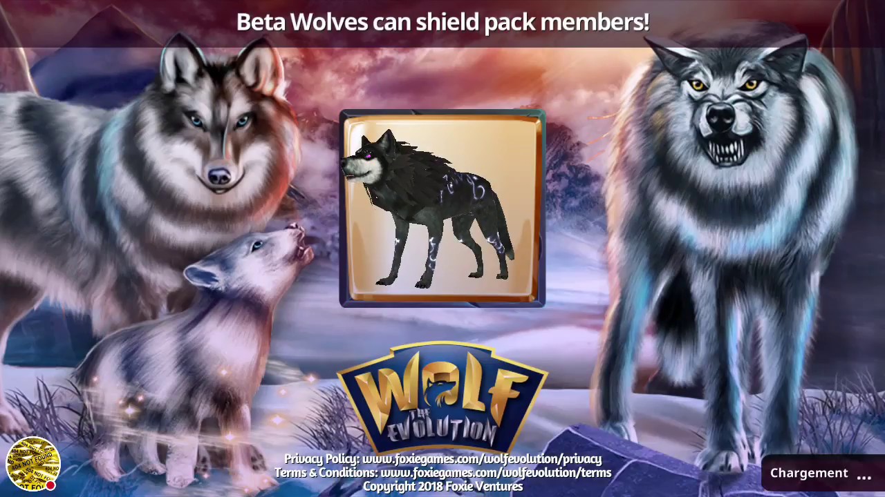 WOLF EVOLUTION ONE YEAR VIP + UNLIMITED GEMS , FOOD AND COINS