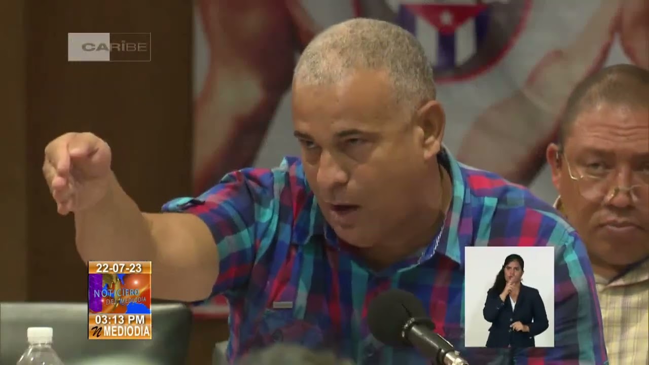 Cuba: Sesiona Asamblea X Congreso de los CDR en Matanzas