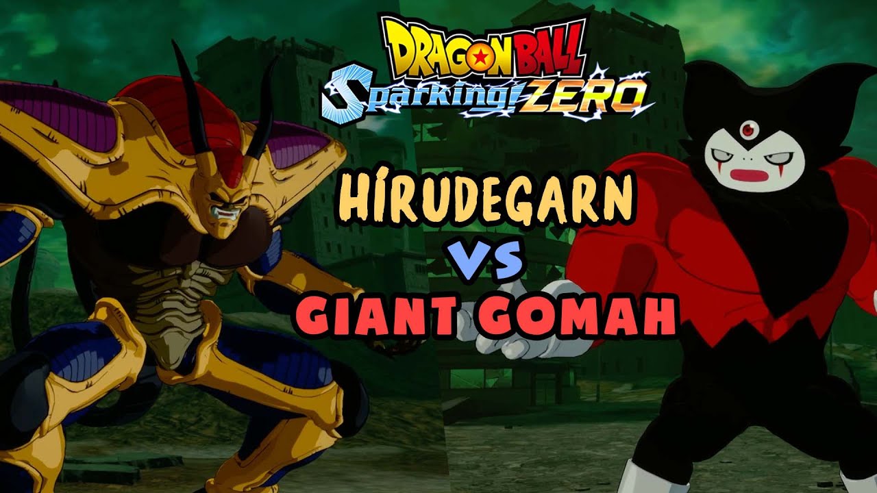 Dragon Ball: Sparking! Zero - Hirudegarn vs Giant Gomah