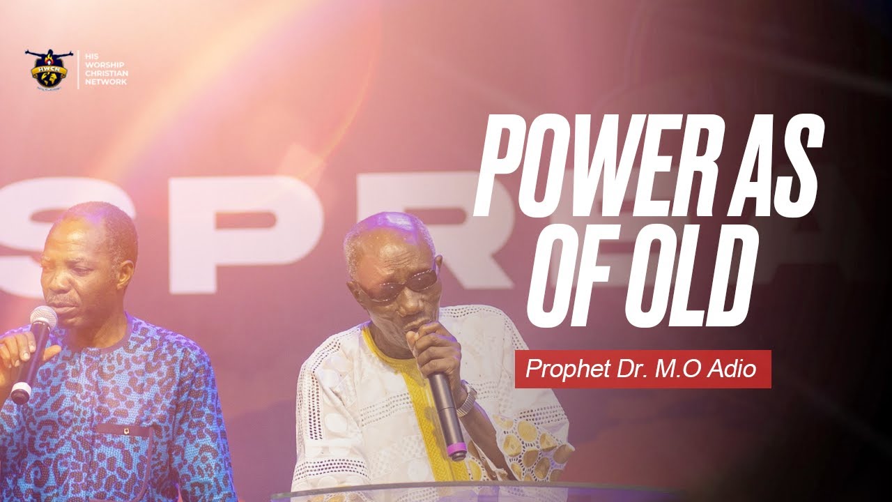 PROPHET DR M.O ADIO PRESERVING THE FAITH II THE ARK OF PRESERVATION OPENING II DAY 1 MORNING SESSION