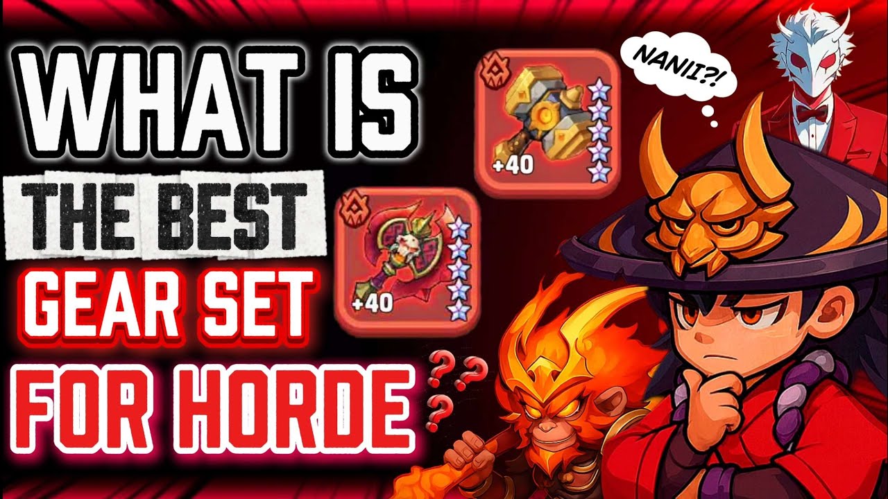 Top Heroes NEW Horde Gear Guide!
