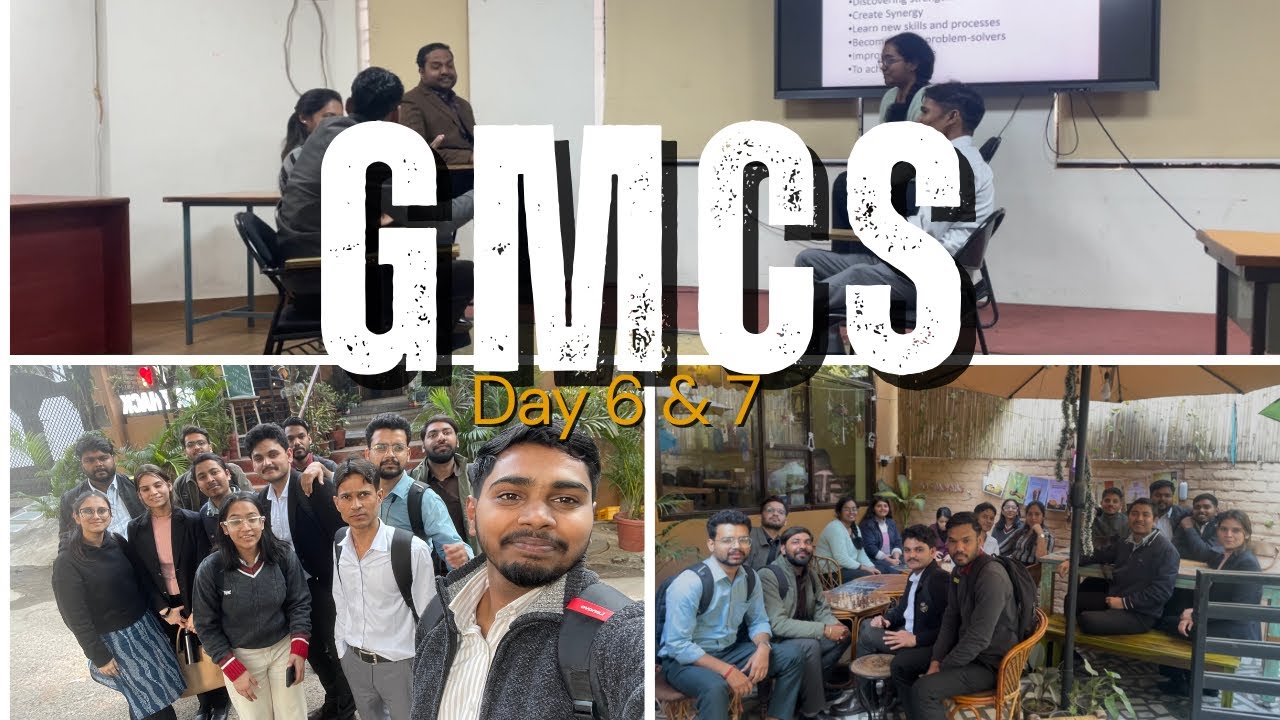 From Sessions to Chai Breaks | GMCS Day 6 & 7 Diaries ☕