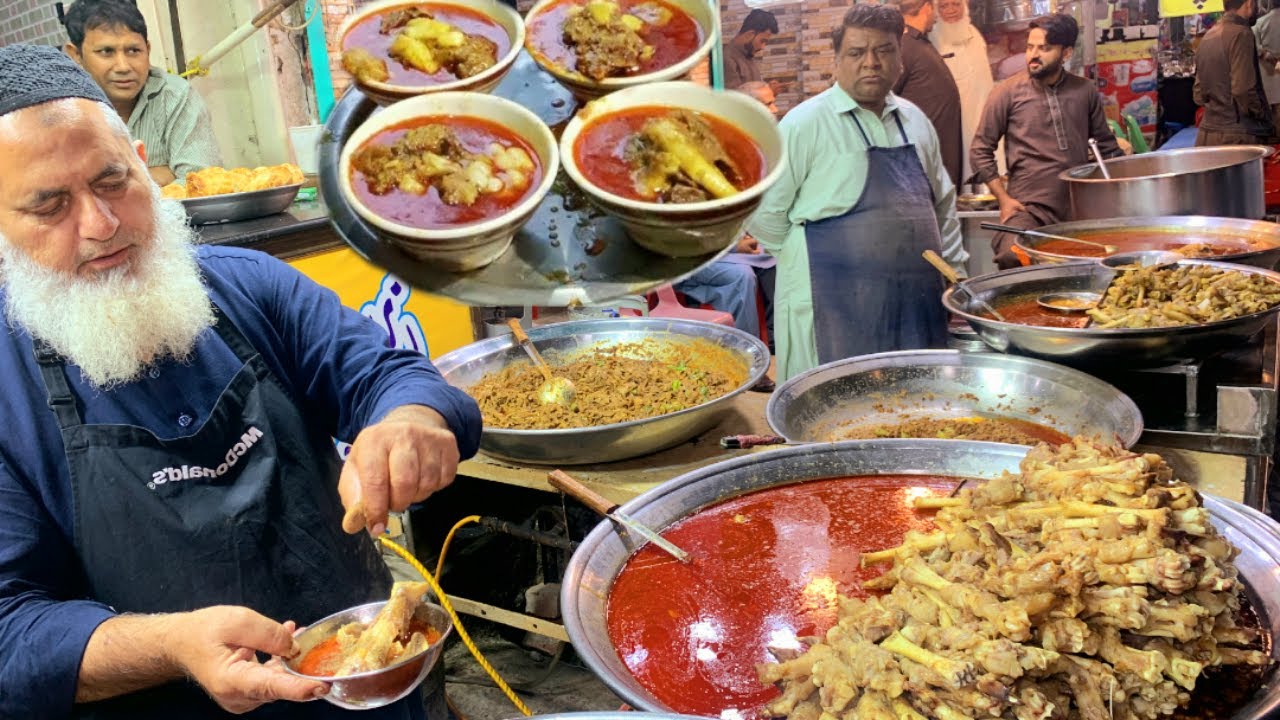 Old Food Street Of Kartarpura | Sufi G Bong Paye | Siri Paye | Murgh Chanay | Pakistani Street Food