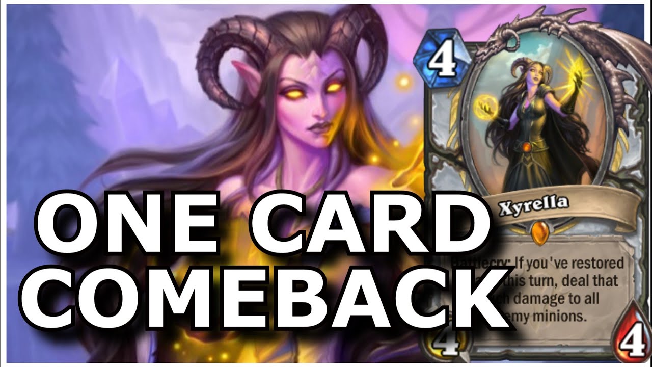 Hearthstone - Best of One Card Comeback