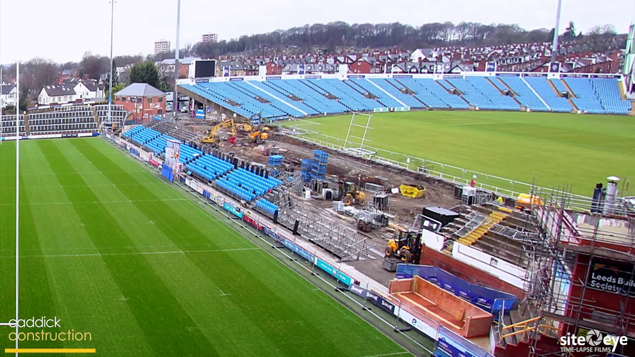 Emerald Headingley Stadium redevelopment - August 2017 - May 2019