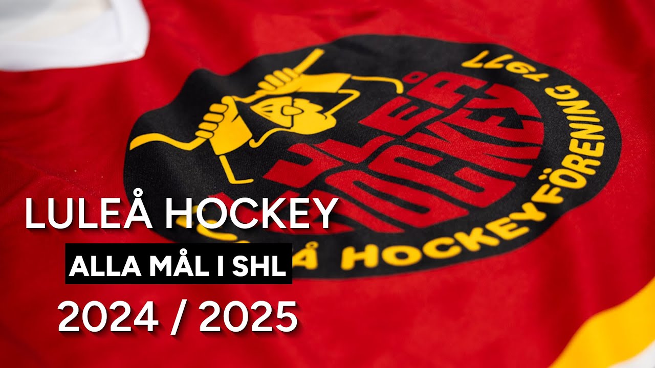 Luleå Hockey | Resan mot SM-guld 2025 | Alla mål i SHL 24/25
