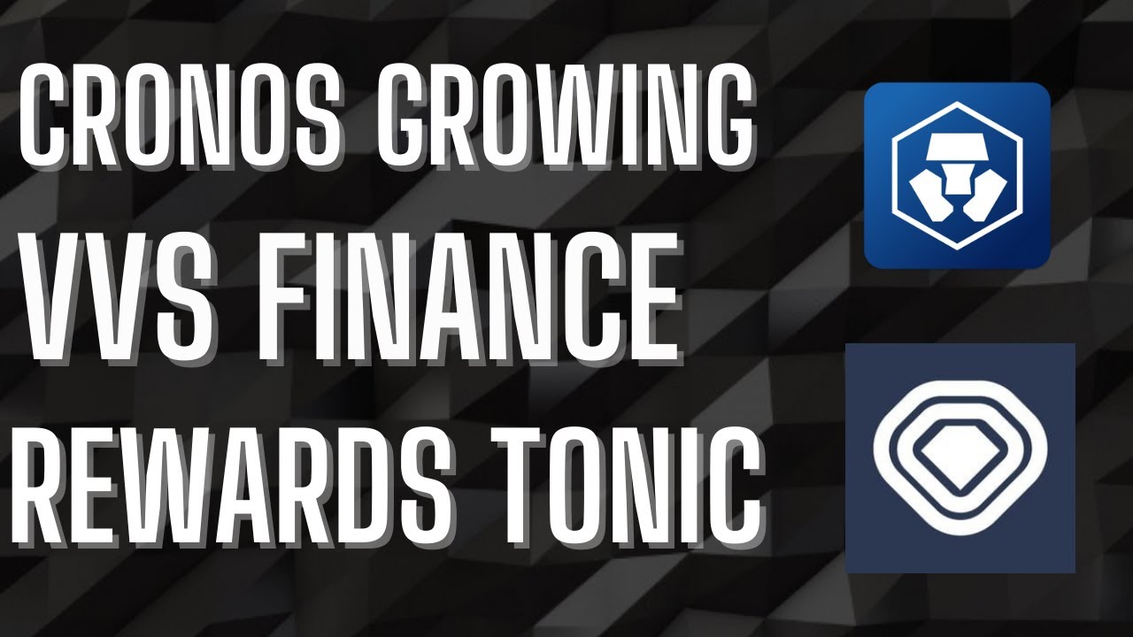 VVS Finance gets Crypto.com Supported Tectonic Airdropped for more Passive Income! VVS TONIC CRO
