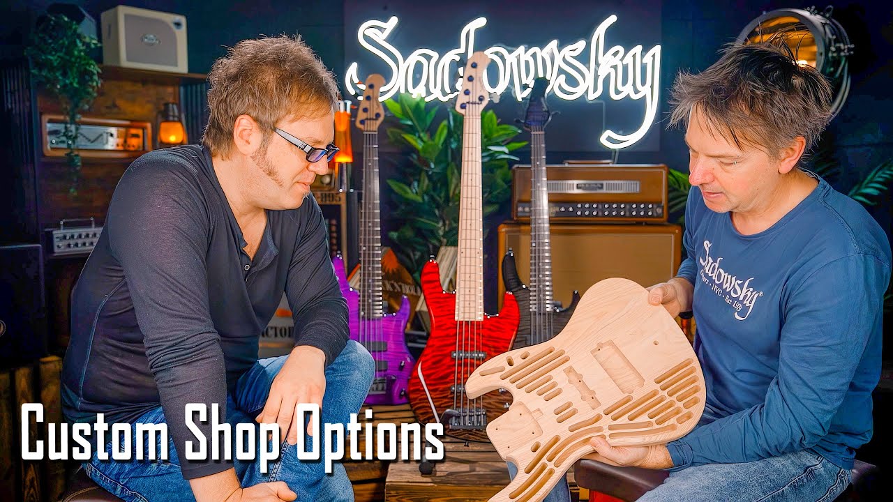 The Perfect CUSTOM BASS for YOU?! (Sadowsky Germany Custom Shop)