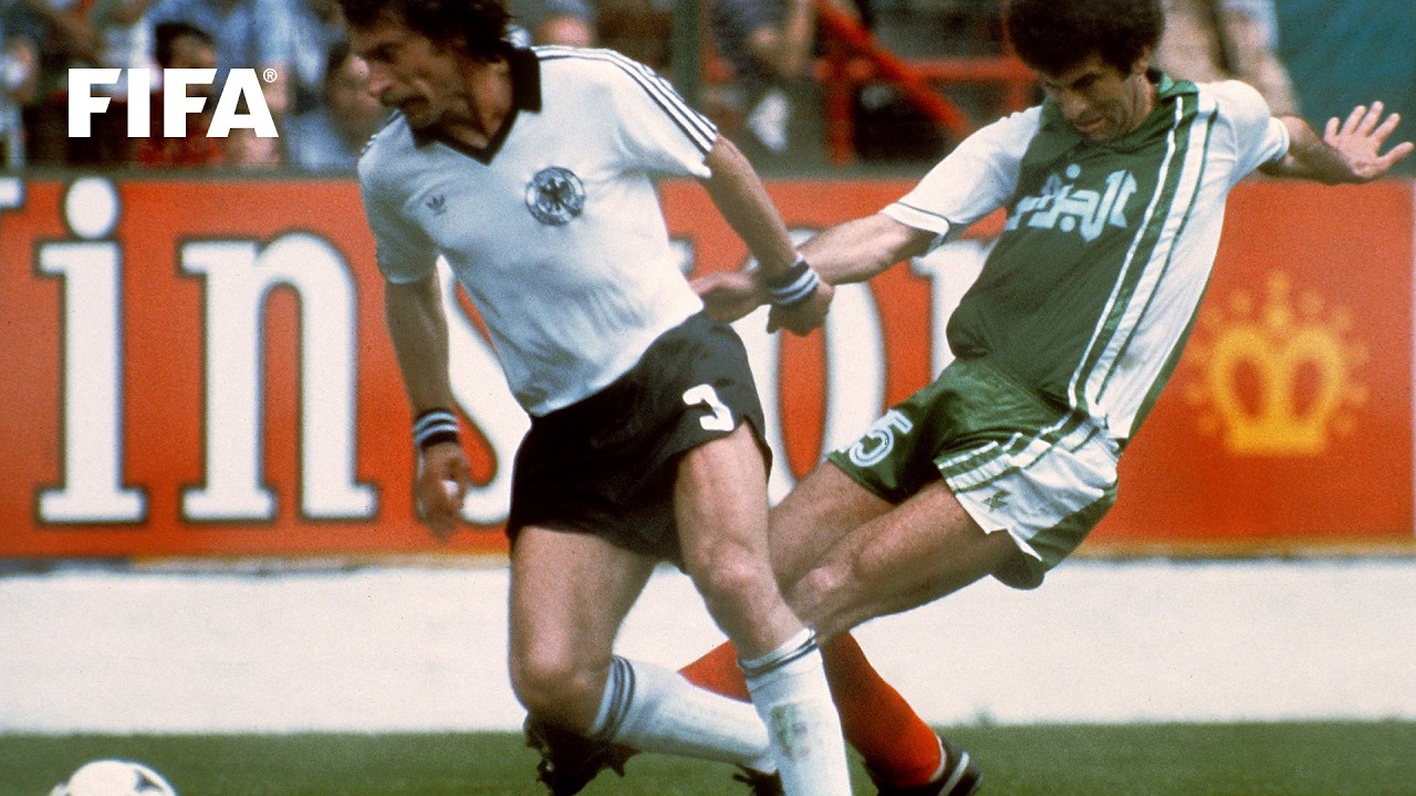 The Famous World Cup Upset! | Germany 1-2 Algeria | 1982 FIFA World Cup