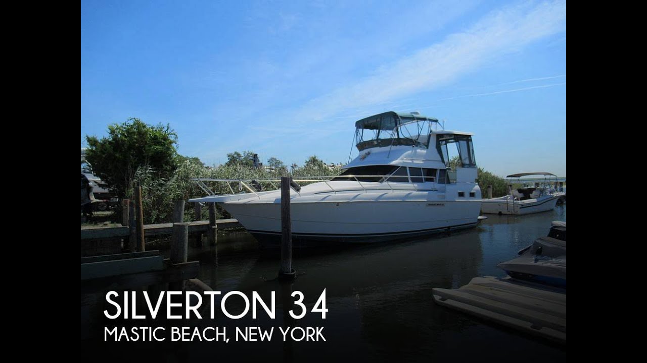 Used 1996 Silverton 34 Motor Yacht for sale in Mastic Beach, New York