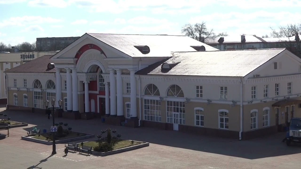 Полоцк жд вокзал днём