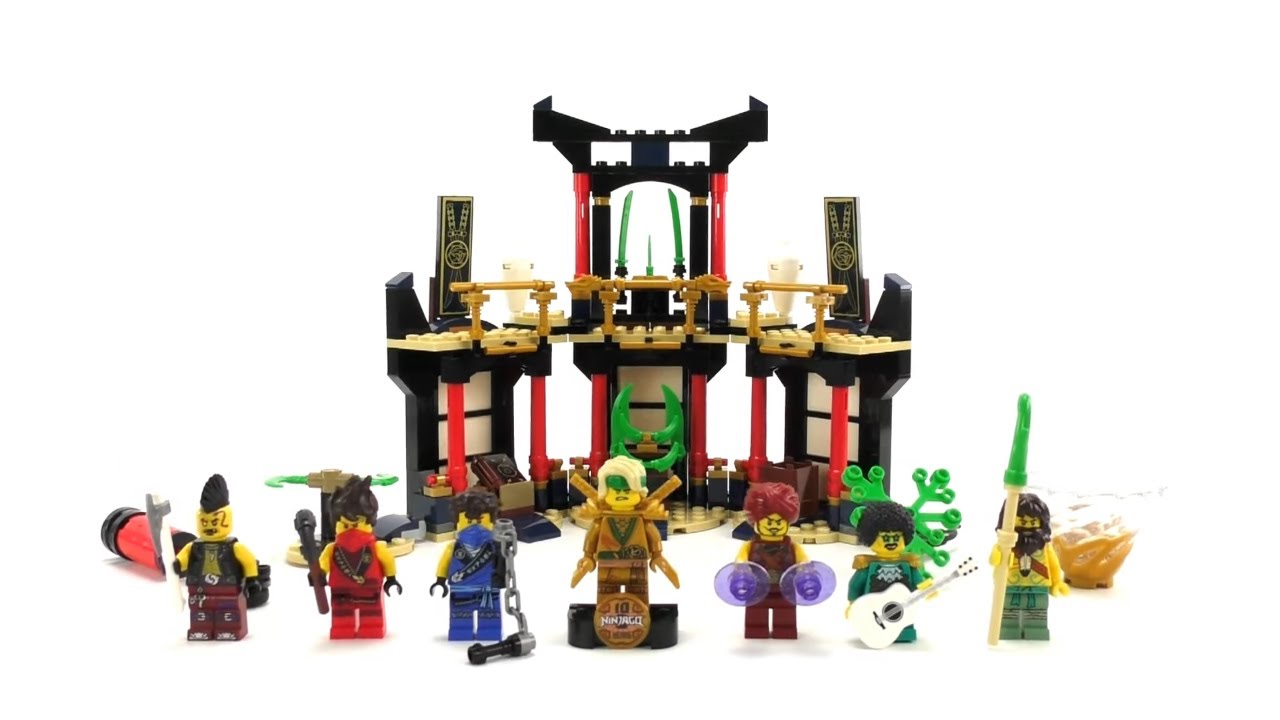 LEGO Ninjago Legacy Set 71735 - Turnier der Elemente / 10 Jahre LEGO Ninjago