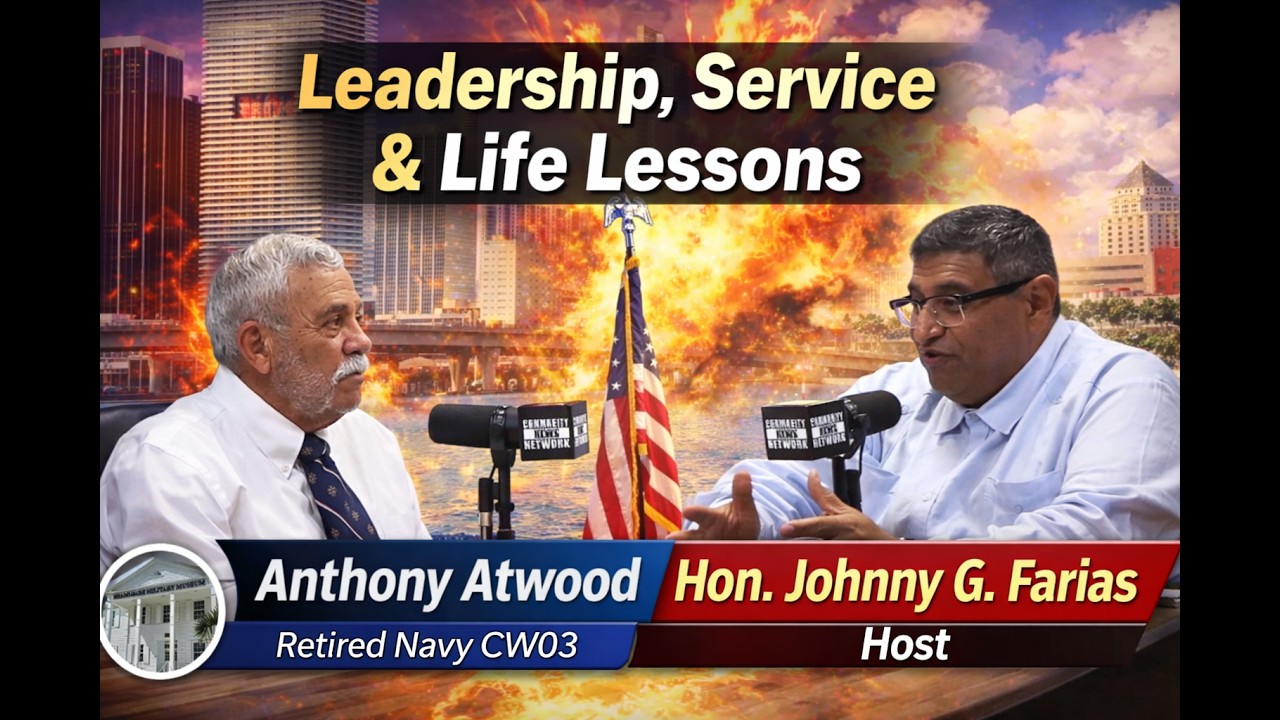 Leadership, Service & Life Lessons | Retired Navy CWO3 Anthony Atwood | The Johnny G. Farias Show