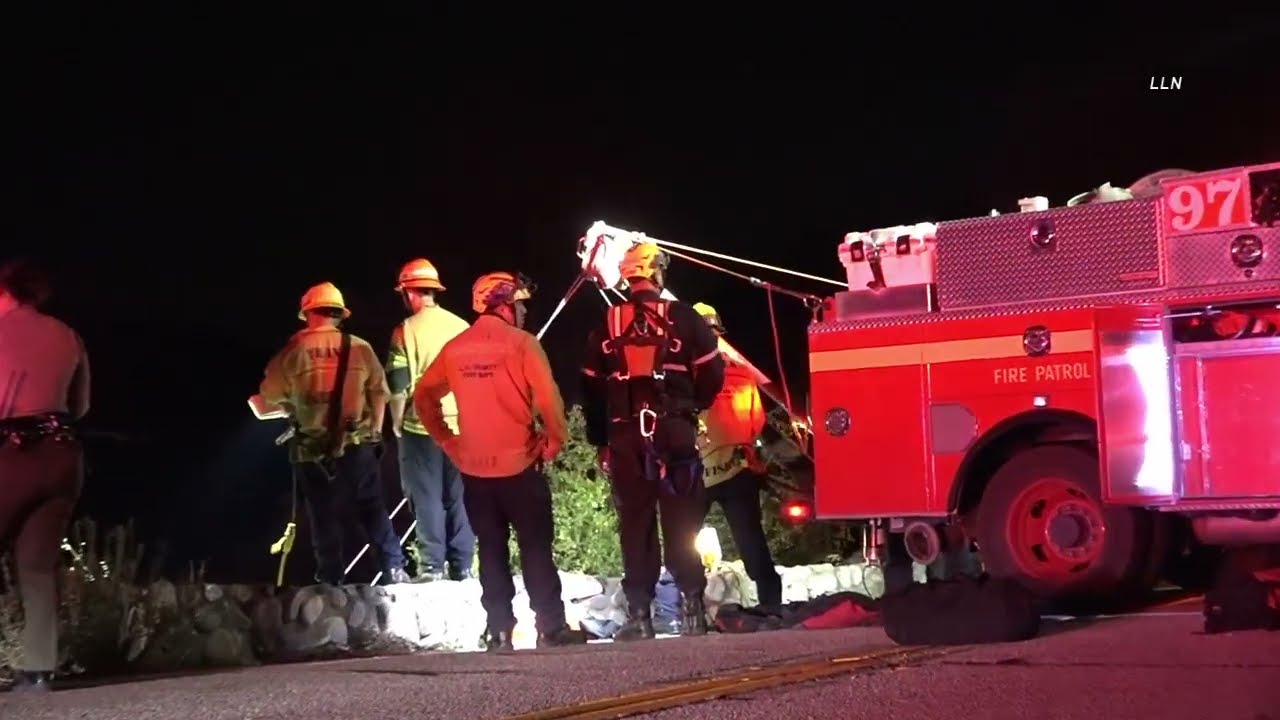 Deadly Hillside Crash | ANGELES NATIONAL FOREST, CA  6.8.22