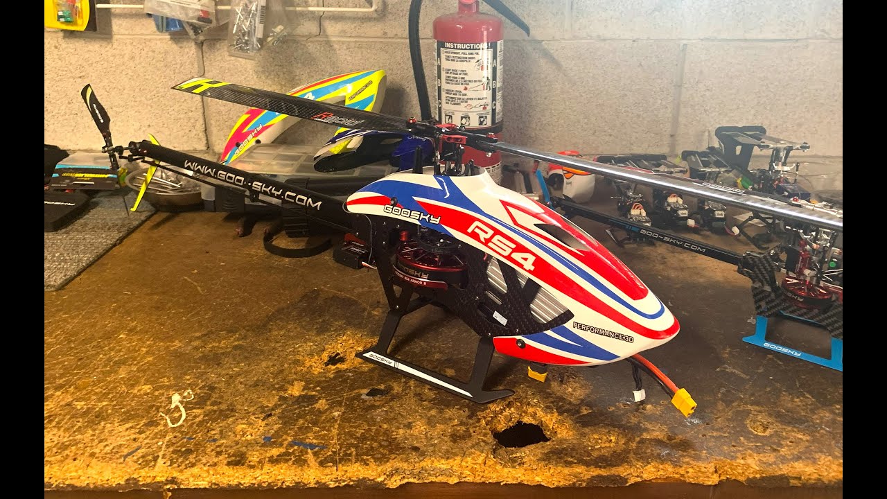 Goosky RS4 Venom Backyard Flight
