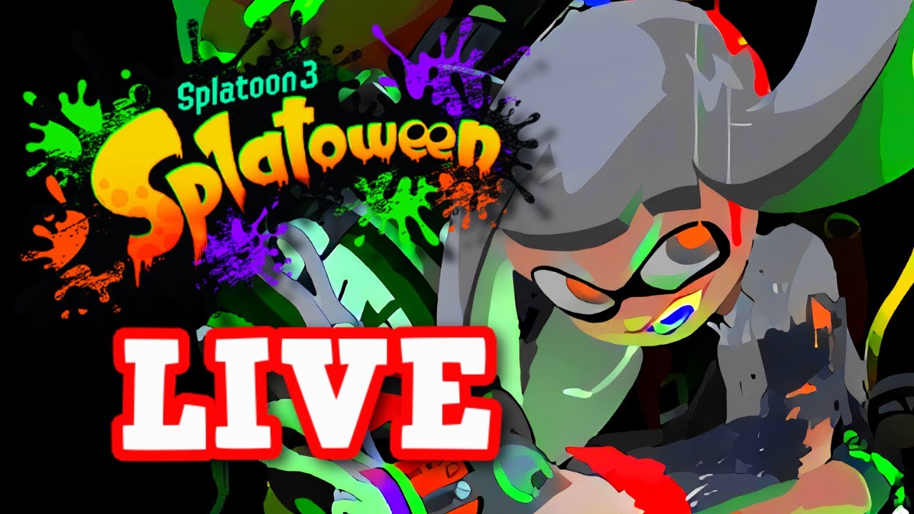 🔴[LIVE] Splatoween Splatfest! Zombie vs. Skeleton vs. Ghost! - Team Ghost Gameplay DAY 2 Splatoon 3!