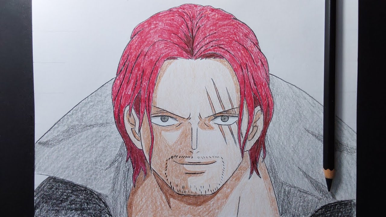 How to draw Shanks One Piece | easy step by step | easy anime drawing