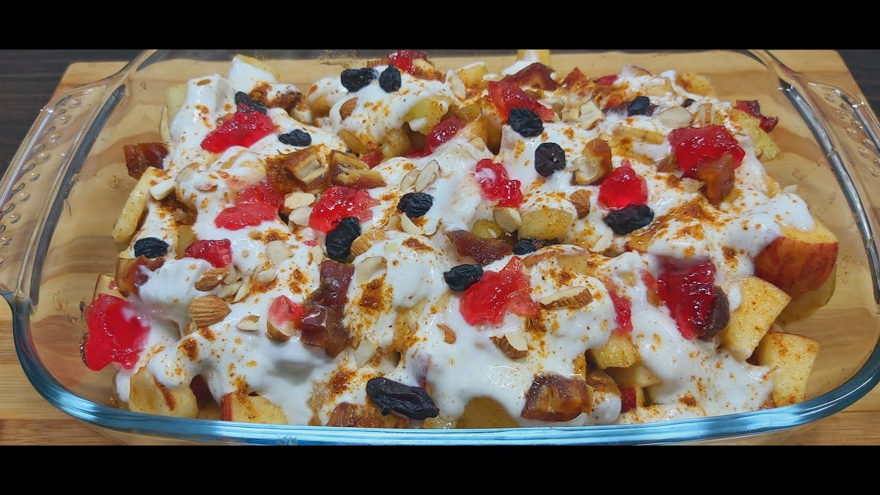 Yogurt Fruit  Chaat || Healthy Fruit Chaat || Special Fruit Chaat Recipe  By Fariya's Kitchen ||