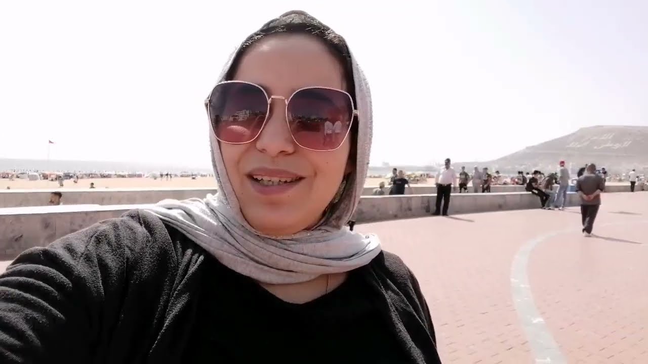 موسيم الصيف 2022 في أكادير البحر عامر أجواء زوينة في بلادنا دوزنا وقت زوين