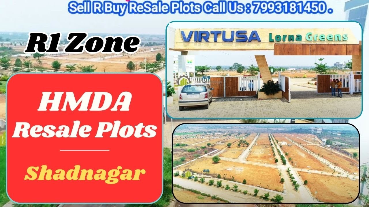 Virtusa Lorna Greens hmda resale plots | Prigi Road, shadnagar | R1 Zone