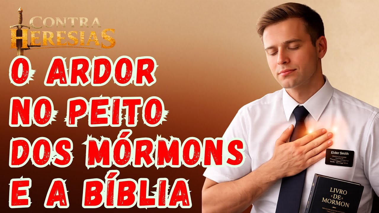 CONTRA HERESIAS 16 -  O ARDOR NO PEITO DOS MÓRMONS E A BÍBLIA