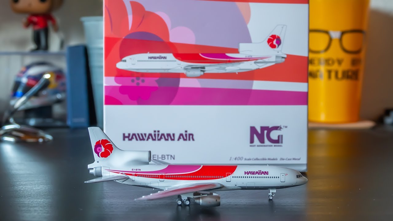 Hawaiian Air TriStar L-1011-1 by NG models review 1:400